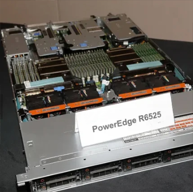 Poweredge R6625 Usb Dell PowerEdge R6625 Server 2U Rack พร้อม CPU AMD 9254 DDR5 4800MT/s